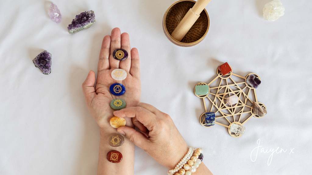 The Seven Chakras & Their Healing Crystals